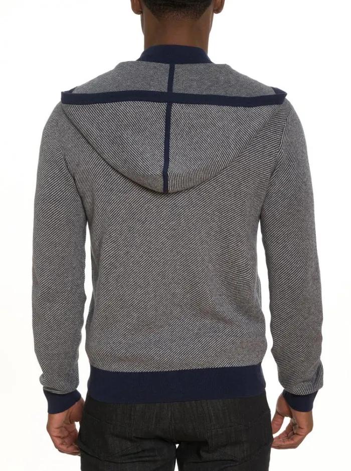 Men DANTE SWEATER Navy Robert Graham Sweaters and Knits