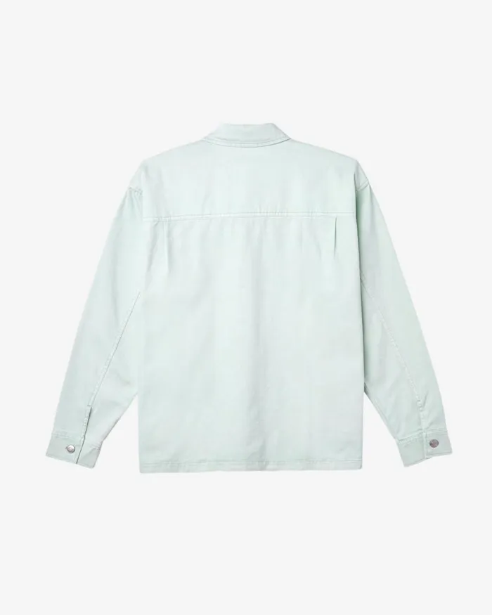 Men DIVISION SHIRT JACKET Pigment Surf Spray OBEY Clothing JACKETS