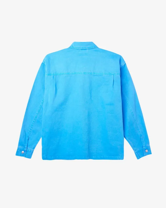 Men DIVISION SHIRT JACKET Pigment Surf Spray OBEY Clothing JACKETS