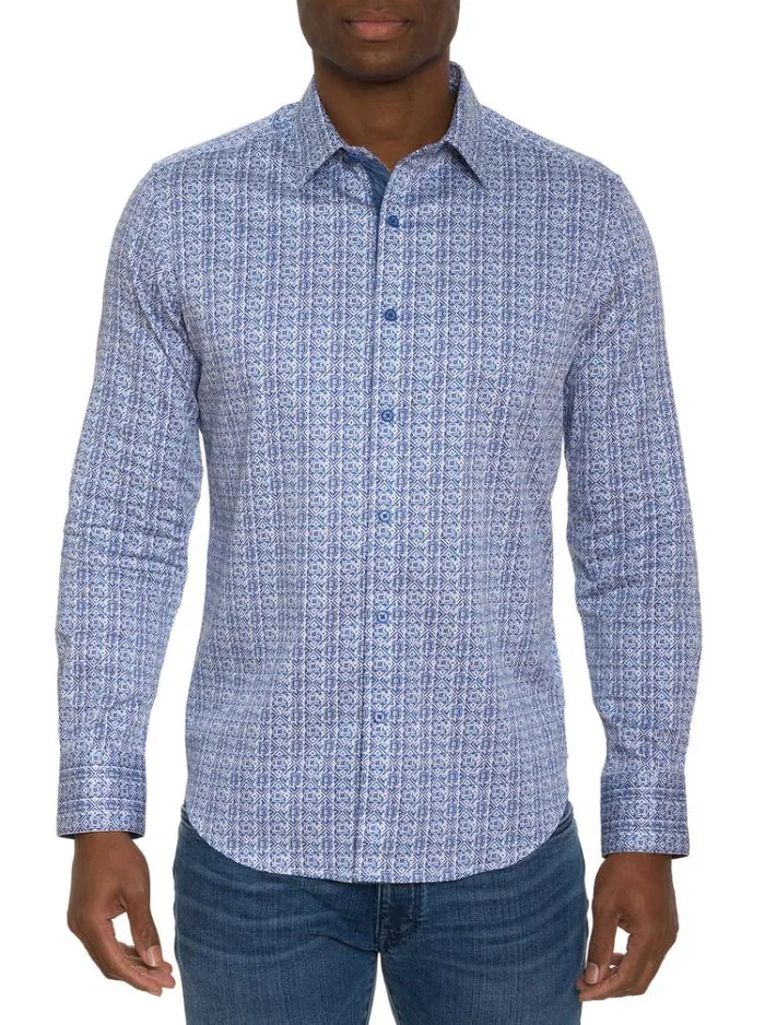 Men DOLMA LONG SLEEVE BUTTON DOWN SHIRT Multi Robert Graham Button Down Shirts