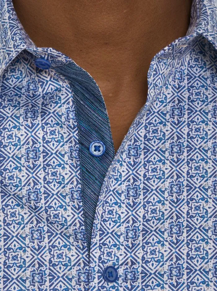 Men DOLMA LONG SLEEVE BUTTON DOWN SHIRT Multi Robert Graham Button Down Shirts