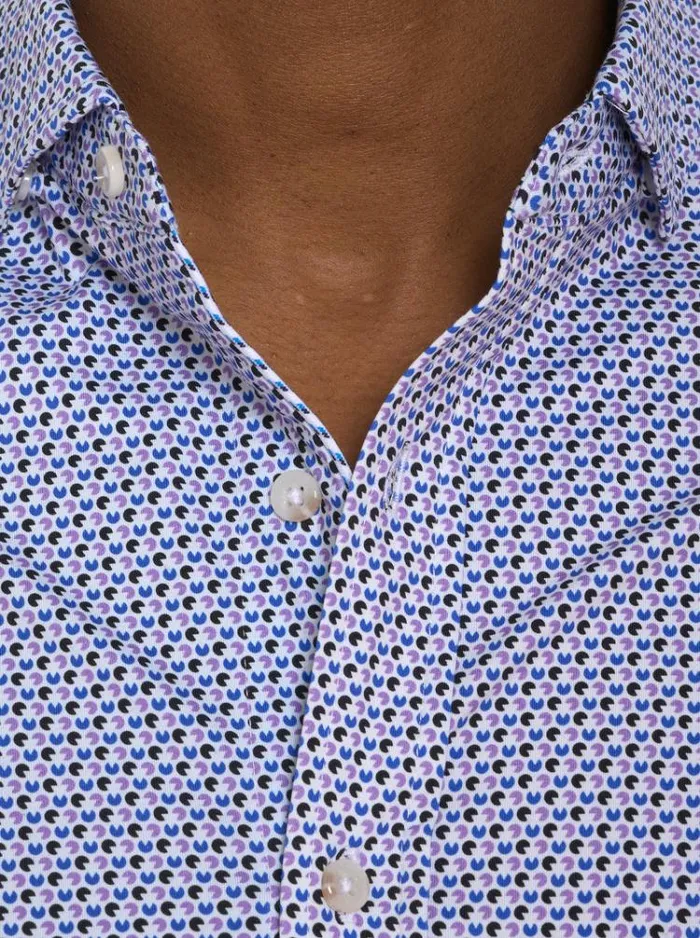 Men DURANTE MOTION LONG SLEEVE KNIT BUTTON DOWN SHIRT Multi Robert Graham Sweaters and Knits