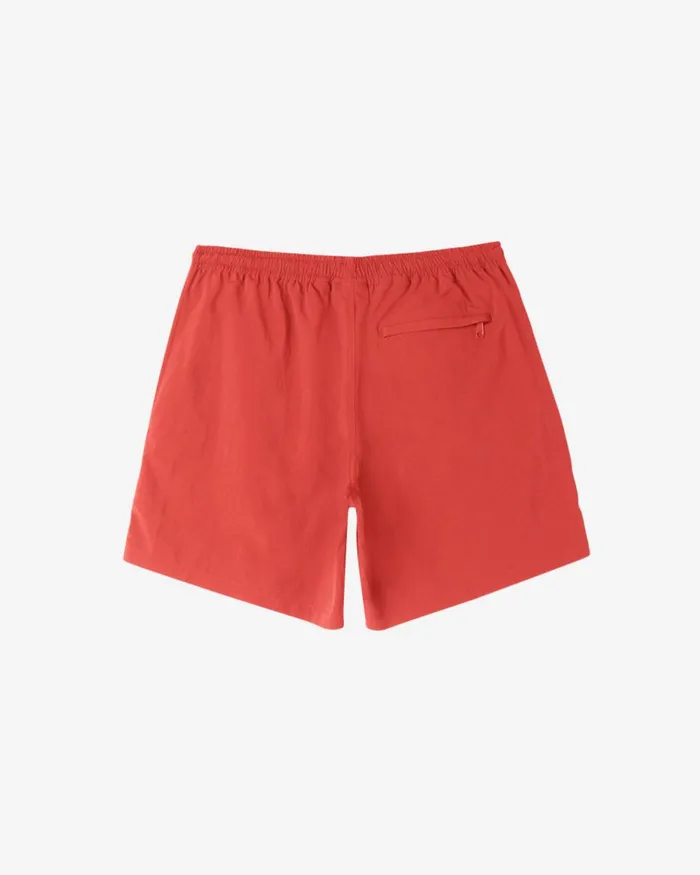 Men EASY EYES NYLON SHORT Bittersweet Red OBEY Clothing BOTTOMS