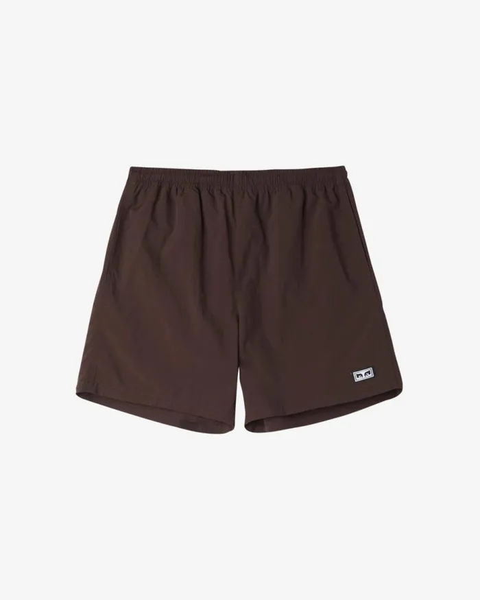 Men EASY EYES NYLON SHORT Bittersweet Red OBEY Clothing BOTTOMS
