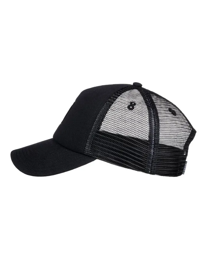 Men Element Hats and Beanies Icon Mesh Trucker Hat All Black Men Element Hats and Beanies Icon Mesh Trucker Hat All Black