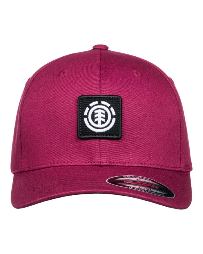 Men Element Hats and Beanies Treelogo Flexfit Hat Tawny Port