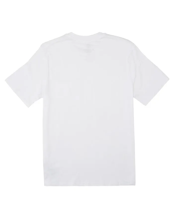 Men Element TShirts Basic Pocket Label Short Sleeve TShirt Optic White