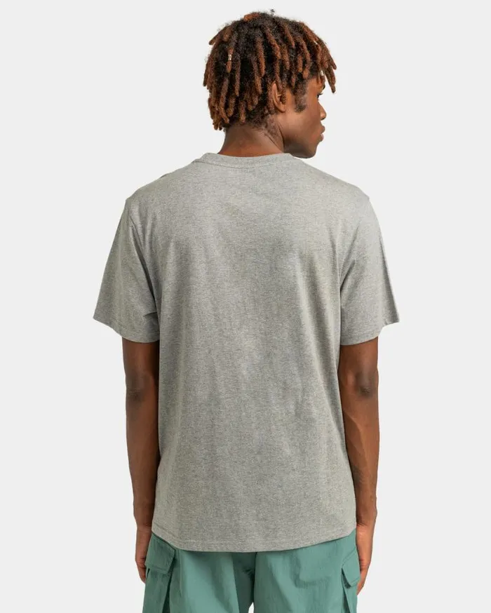 Men Element TShirts Basic Pocket TShirt Grey Heather Men Element TShirts Basic Pocket TShirt Grey Heather