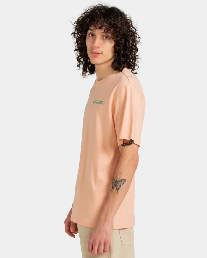 Men Element TShirts Blazin Chest TShirt Almost Apricot Men Element TShirts Blazin Chest TShirt Almost Apricot