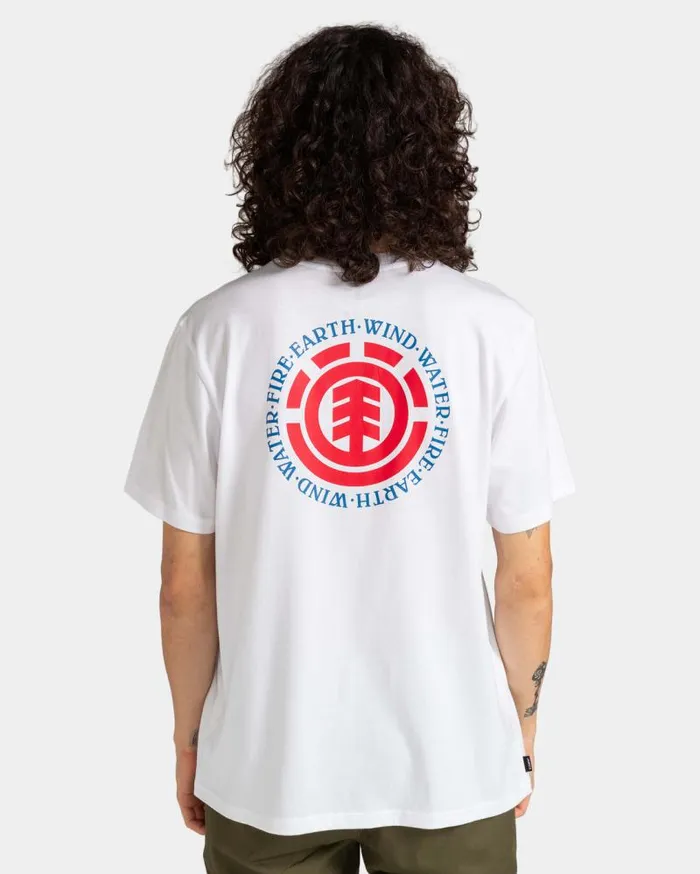Men Element TShirts Seal TShirt Optic White Men Element TShirts Seal TShirt Optic White