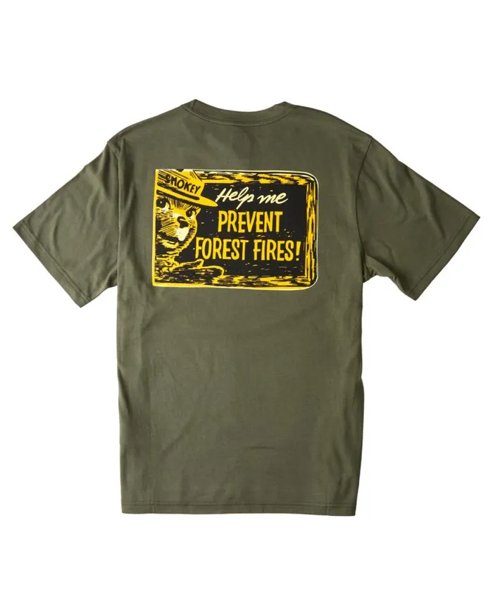 Men Element TShirts Smokey Bear X Element Forest Fires TShirt Beetle