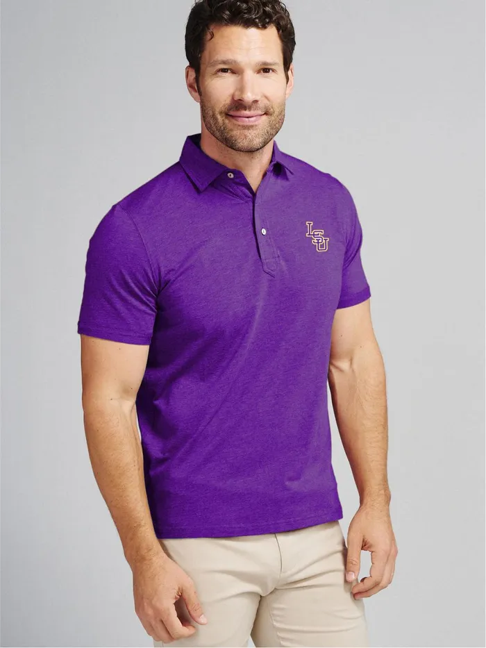 Men Everywear Polo 8211 LSU Tasc Performance Polo Shirts