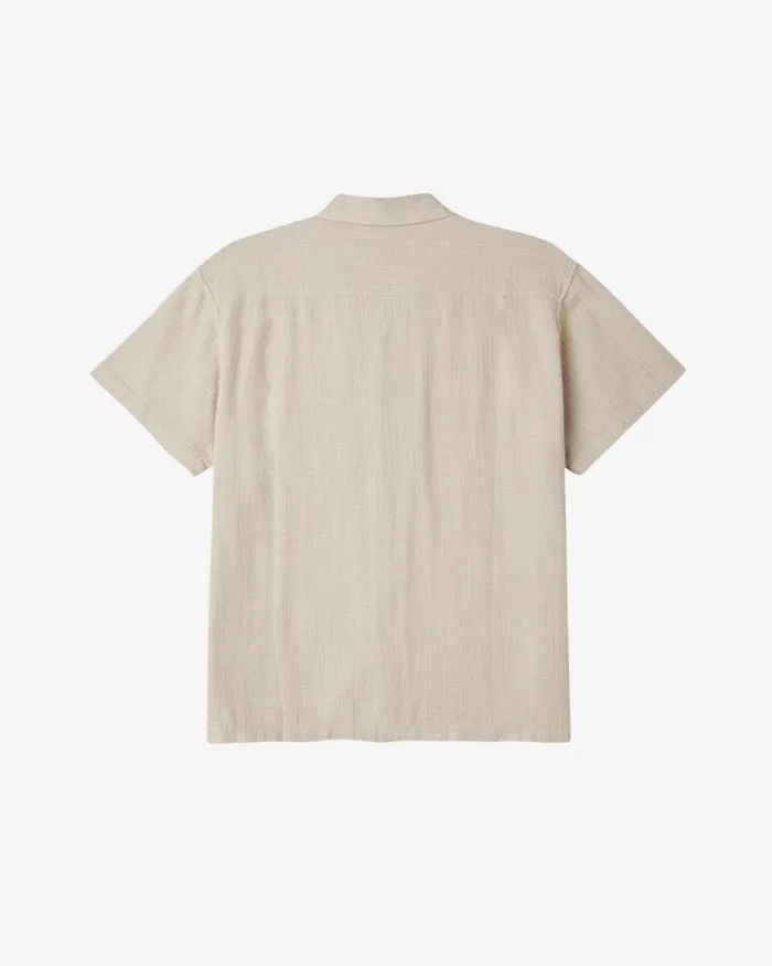 Men FEATHER SHIRT Hydrangea OBEY Clothing TOPS