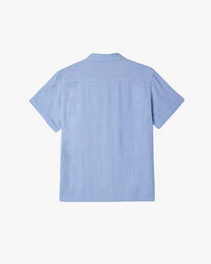 Men FEATHER SHIRT Hydrangea OBEY Clothing TOPS