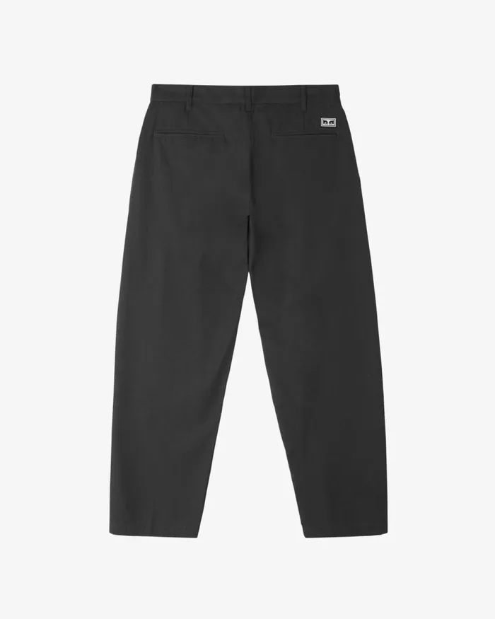 Men FUBAR PLEATED PANT Java Brown OBEY Clothing BOTTOMS