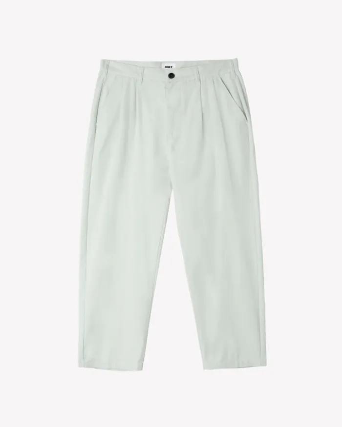 Men FUBAR PLEATED PANT Java Brown OBEY Clothing BOTTOMS