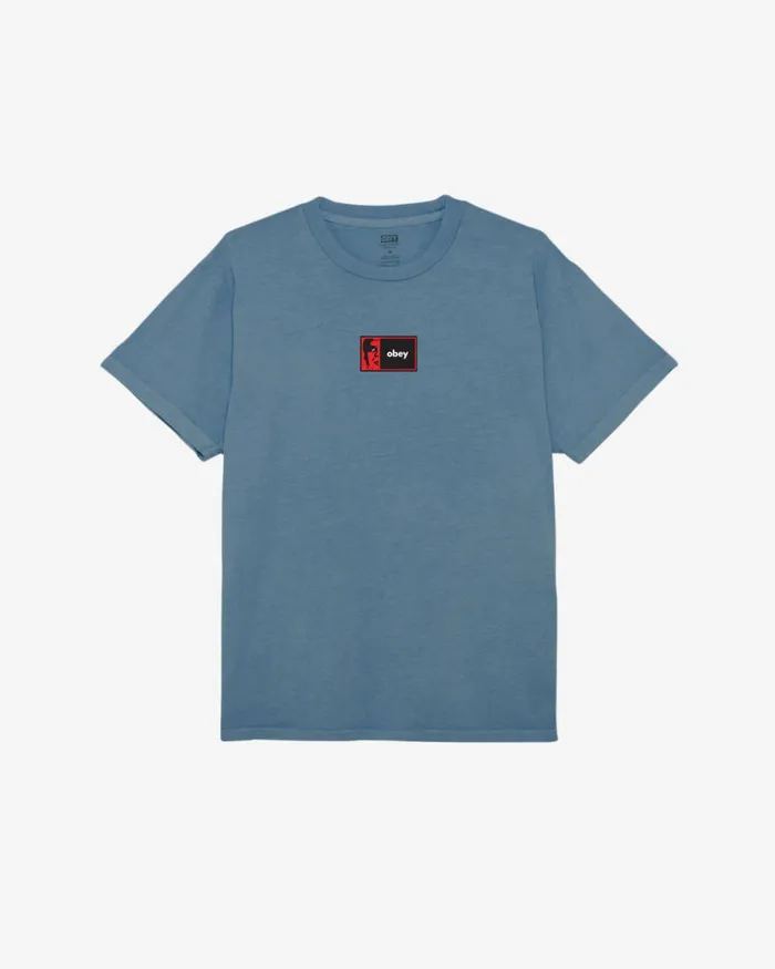 Men HALF ICON PIGMENT TSHIRT Pigment Vintage Black OBEY Clothing BIGWIG