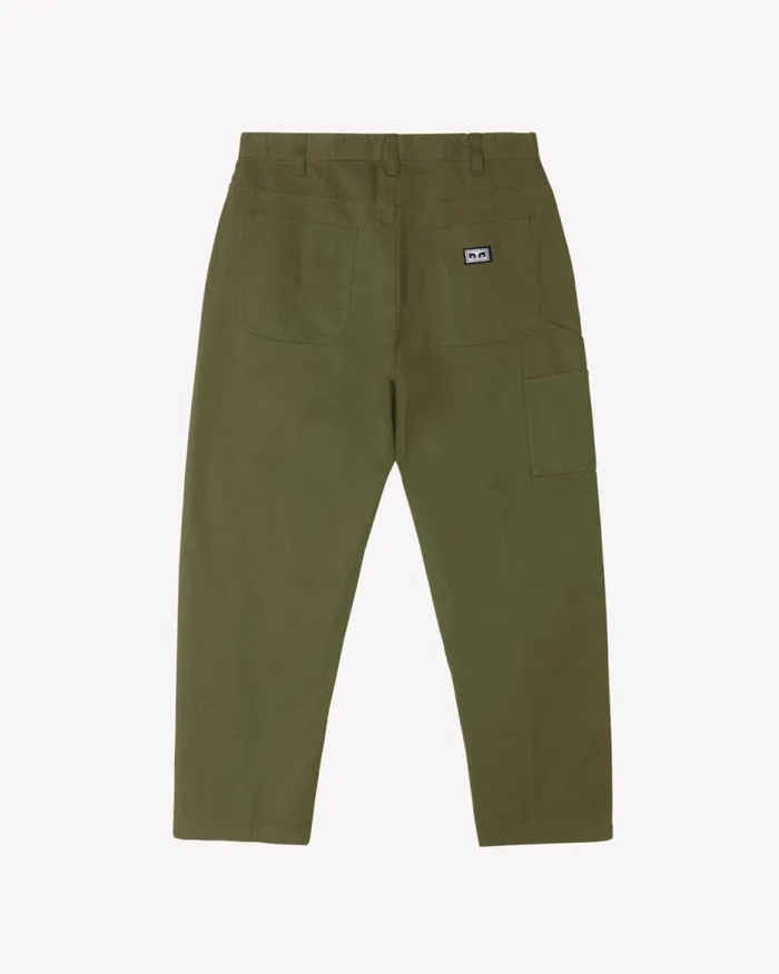 Men HARDWORK CARPENTER PANT Floral Multi OBEY Clothing BOTTOMS