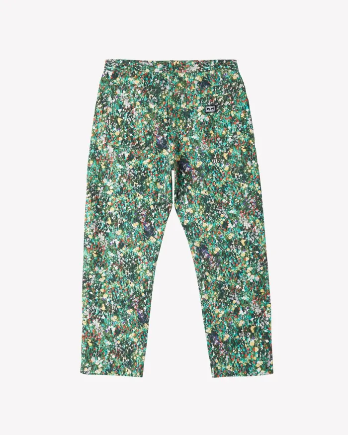 Men HARDWORK CARPENTER PANT Floral Multi OBEY Clothing BOTTOMS