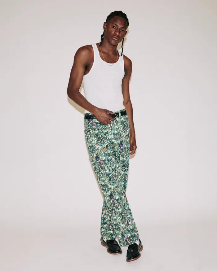 Men HARDWORK CARPENTER PANT Floral Multi OBEY Clothing BOTTOMS