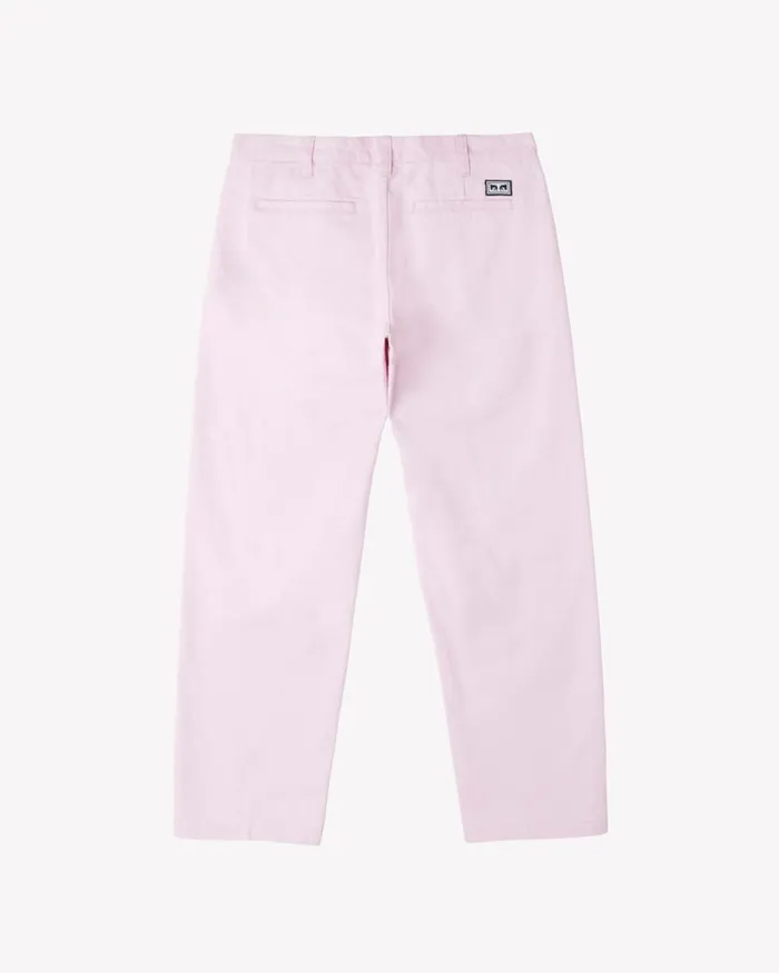 Men HARDWORK PLEATED PANT Pirouette OBEY Clothing BOTTOMS