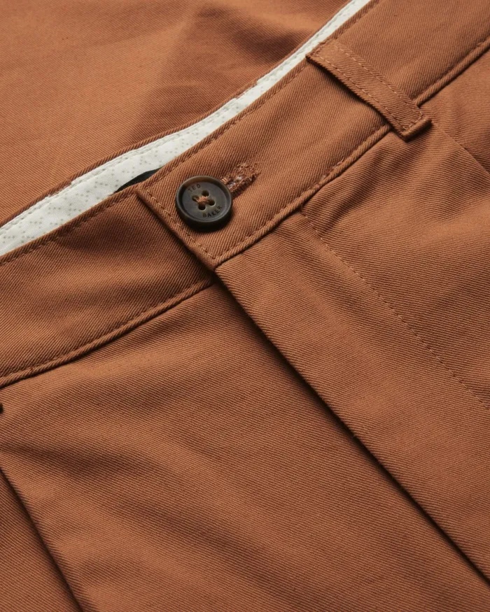 Men HOLMER 8211 Tapered Fit Pleated Cotton Trousers Brown Ted Baker Trousers and Chinos Men HOLMER 8211 Tapered Fit Pleated Cotton Trousers Brown Ted Baker Trousers and Chinos