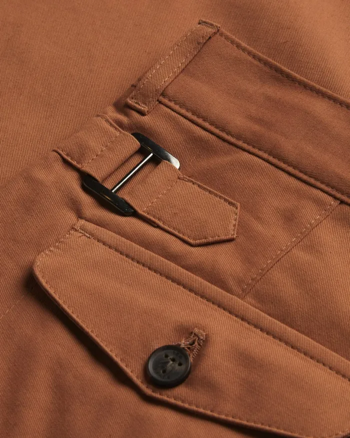 Men HOLMER 8211 Tapered Fit Pleated Cotton Trousers Brown Ted Baker Trousers and Chinos Men HOLMER 8211 Tapered Fit Pleated Cotton Trousers Brown Ted Baker Trousers and Chinos