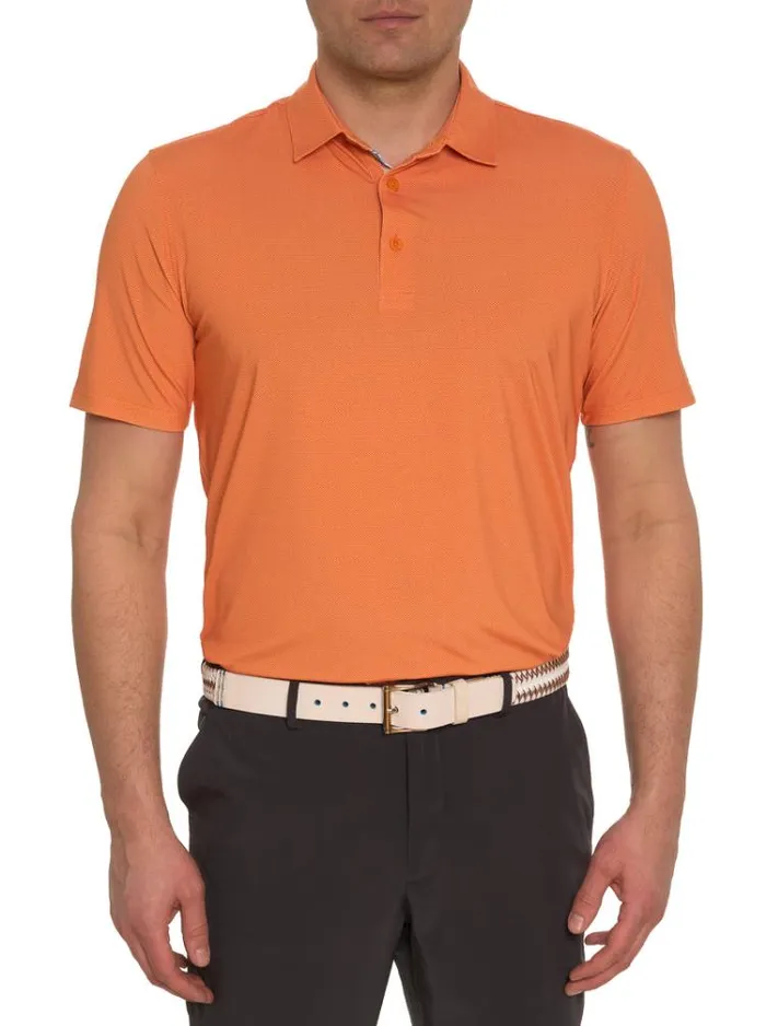 Men HYDE PERFORMANCE POLO Berry Robert Graham Sweaters and Knits