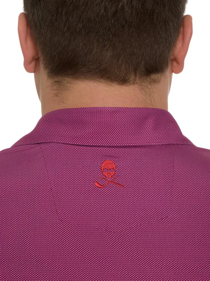 Men HYDE PERFORMANCE POLO Berry Robert Graham Sweaters and Knits