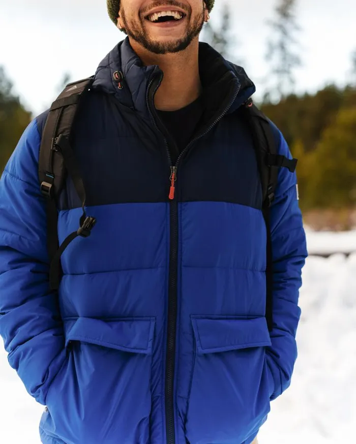 Men Jackets Passenger Manitoba Recycled 20 Jacket Rich NavyCobalt Rich Navycobalt