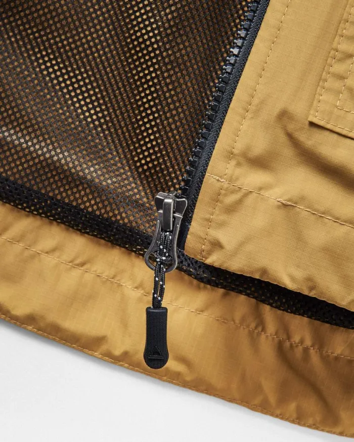 Men Jackets Passenger Tallows Recycled Water Resistant Jacket Mustard Gold Mustard Gold