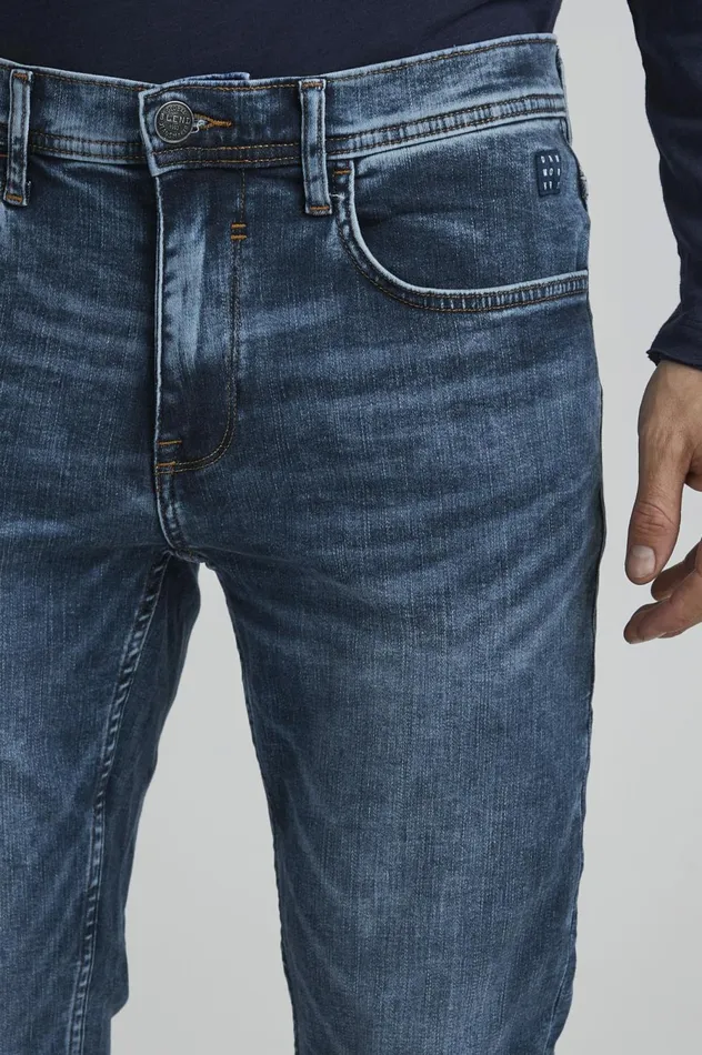 Men Jeans Blend Multiflex Jet Jeans Denim Middle Blue