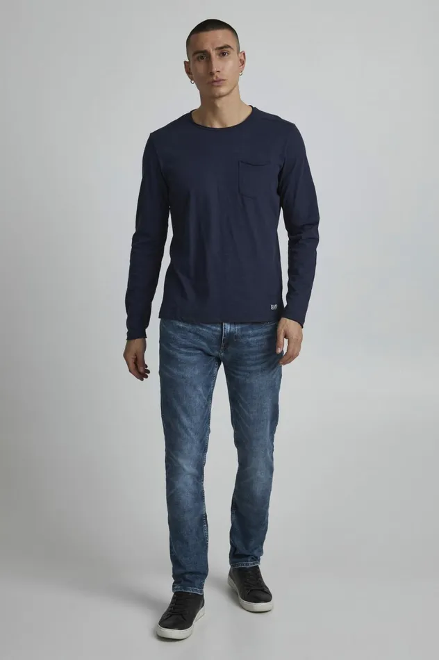 Men Jeans Blend Multiflex Jet Jeans Denim Middle Blue