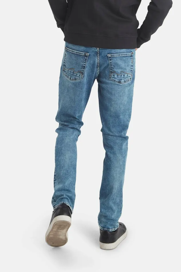 Men Jeans Blend Multiflex Jet Jeans Denim Middle Blue
