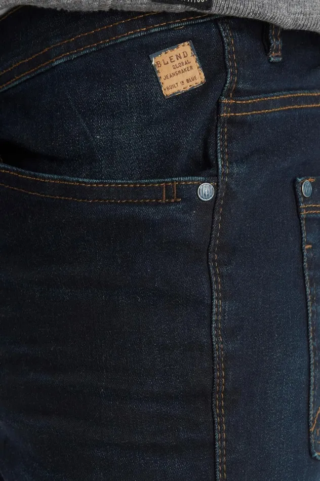 Men Jet Fit Blend Jet Jeans Denim Darkblue