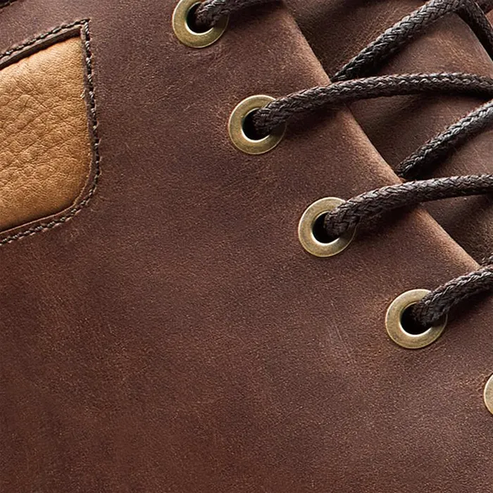 Men Kekaha Mens Waterproof Leather Boots Toffee Off White Olukai Leather