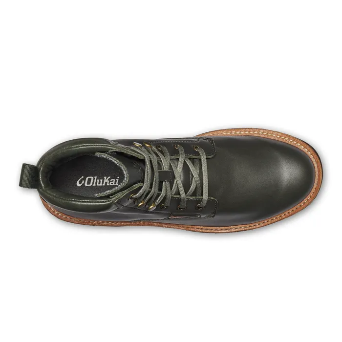 Men Kilakila Mens Waterproof Leather Boots Nori Olukai Leather