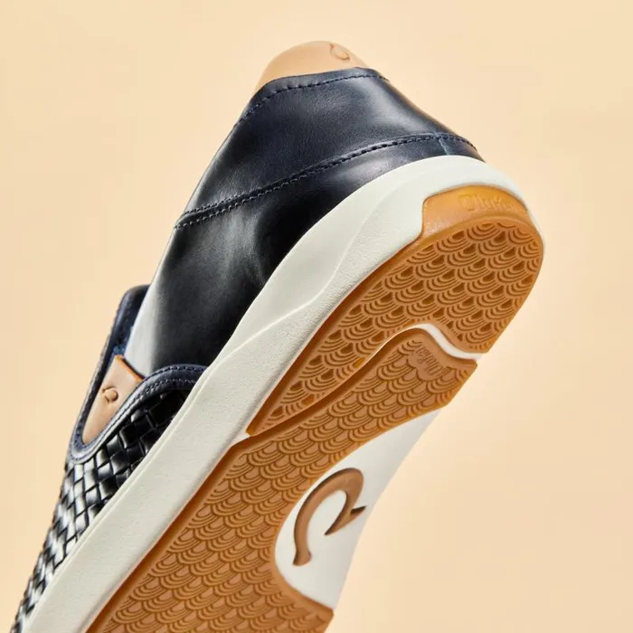 Men Laeahi Lauhala Mens Sneakers SlipOn Shoes Trench Blue Olukai Leather Men Laeahi Lauhala Mens Sneakers SlipOn Shoes Trench Blue Olukai Leather