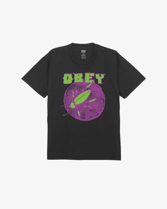 Men LAY WASTE PIGMENT TSHIRT Pigment Vintage White OBEY Clothing BIGWIG