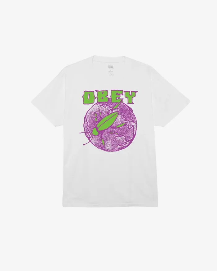Men LAY WASTE PIGMENT TSHIRT Pigment Vintage White OBEY Clothing BIGWIG