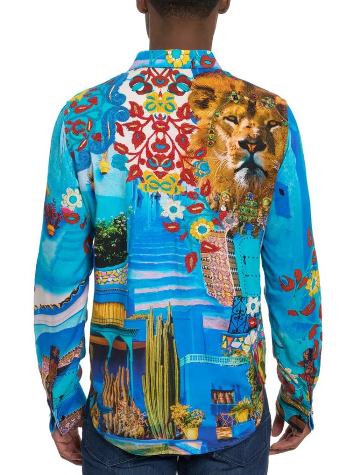 Men LIMITED EDITION EARLY039S ELEGANCE LONG SLEEVE BUTTON DOWN SHIRT Multi Robert Graham Button Down Shirts