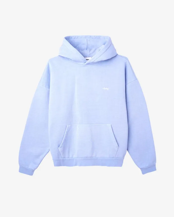 Men LOWERCASE PIGMENT PULLOVER Pigment Clay OBEY Clothing SWEATSHIRTS