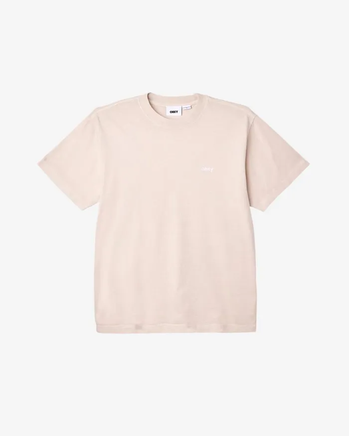 Men LOWERCASE PIGMENT TSHIRT Pigment Hydrangea OBEY Clothing TOPS
