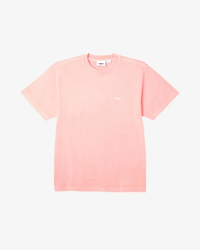 Men LOWERCASE PIGMENT TSHIRT Pigment Hydrangea OBEY Clothing TOPS
