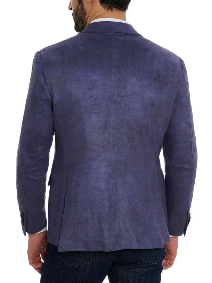 Men LUBRANO VELOUR BLAZER Grey Robert Graham Blazers