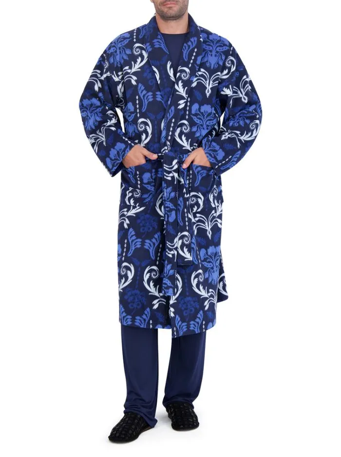 Men MEN039S SHAWL ROBE Black Robert Graham Pajamas and Underwear