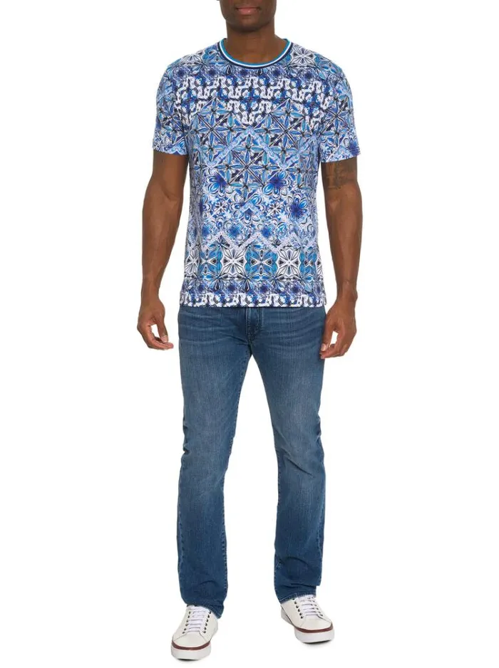 Men MILAN GRAPHIC TSHIRT Multi Robert Graham Polos and TShirts
