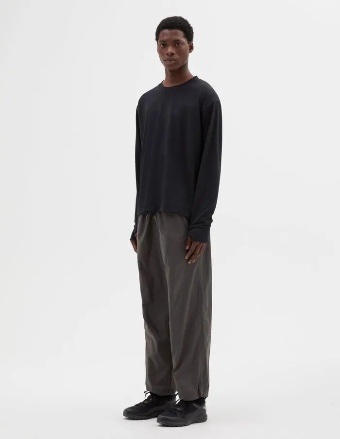 Men Mizuno Rain Trouser Mid Grey Margaret Howell Trousers