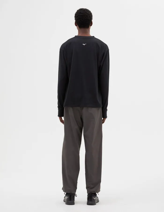 Men Mizuno Rain Trouser Mid Grey Margaret Howell Trousers