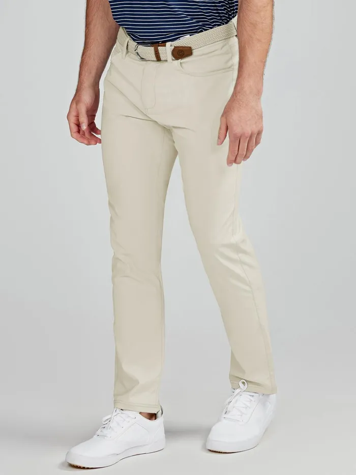 Men Motion Pant Tailored Fit 8211 Light Stone Tasc Performance Pants
